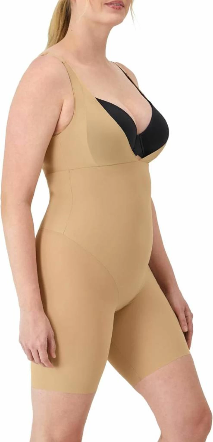 Maidenform Women's High-Waist Tummy Control Shapewear Bodysuit - Thigh Slimmer for Women