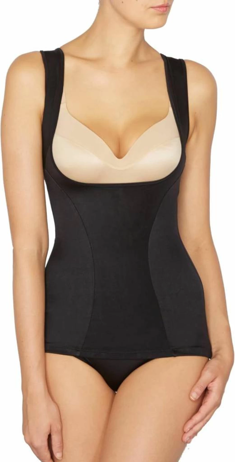 Maidenform Women's Torsette Shapewear FL1866 - Comfortable & Supportive Wear Your Own Bra Bodysuit